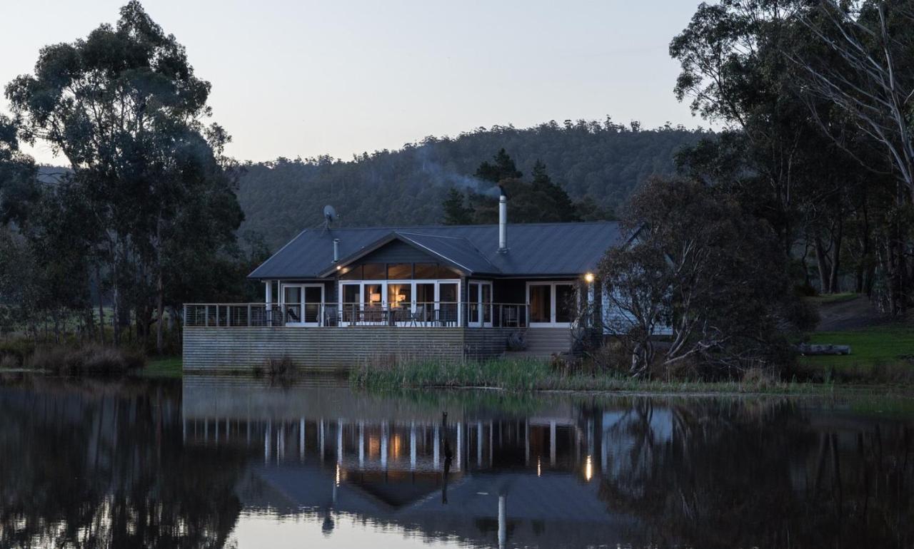 Currawong Lakes Tasmania Lake Leake Екстериор снимка